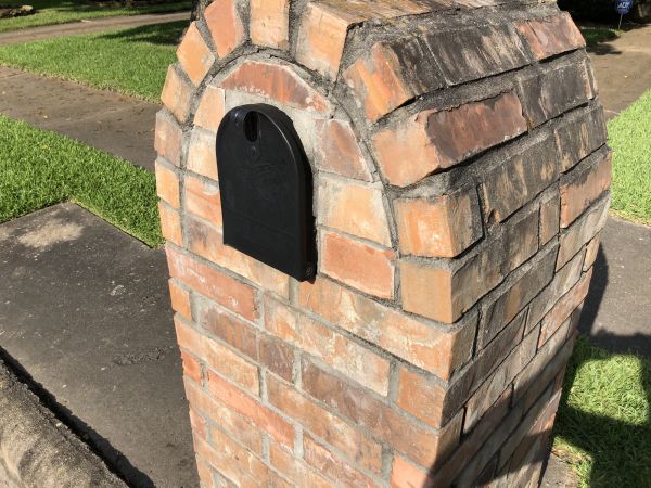 Brick Mailbox Construction Service