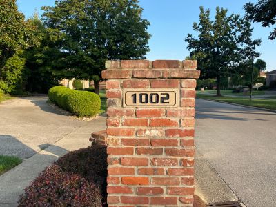 Brick Mailboxes Require Minimal Maintenance!